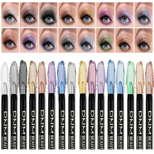 16-Shade Pearlescent Eyeliner Set