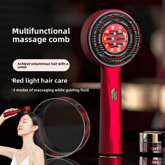 Electric Red Light Scalp Massager