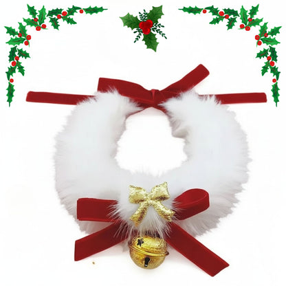 Holiday Elegance Pet Collar Scarf
