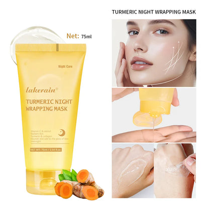 Kojic Acid Turmeric Overnight Wrapping Peel Off Mask