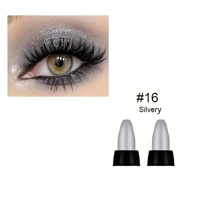 16-Shade Pearlescent Eyeliner Set
