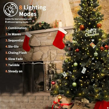 TwinkleFall™ Waterproof LED Holiday Light Ring