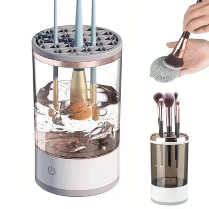 BlushBristle™ Electric Makeup Brush Cleaner