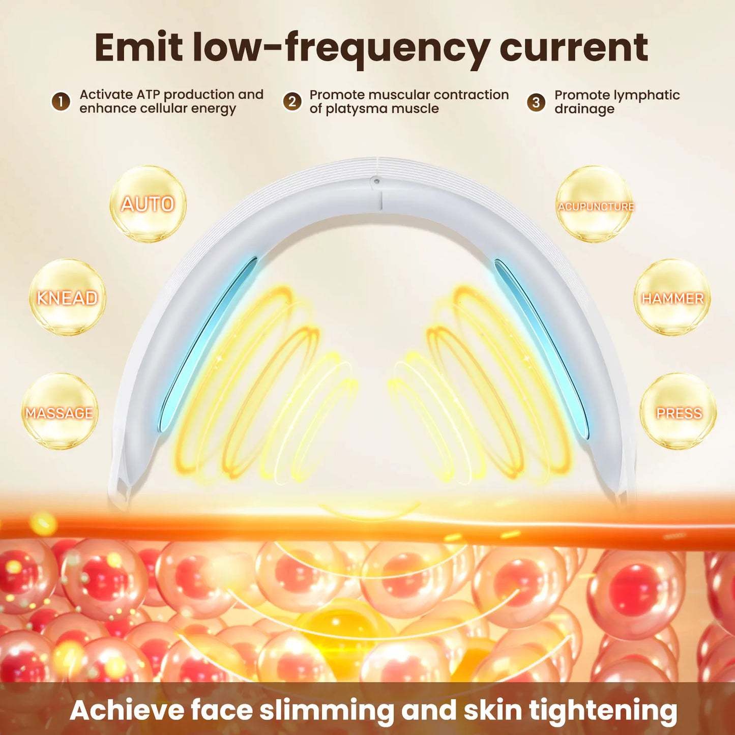 Electric V-Lift EMS Beauty Device