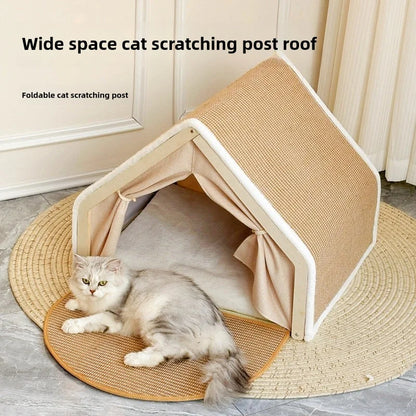 Soft Cozy Foldable Cat House