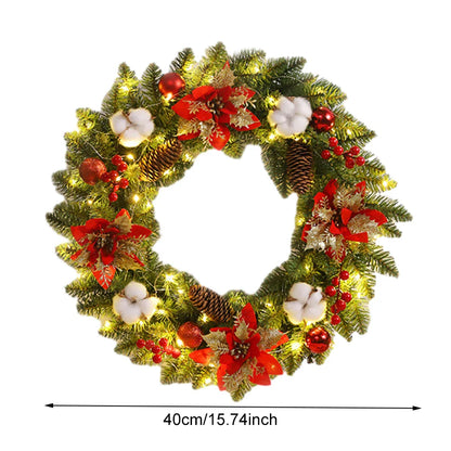 Welcome Christmas Door Wreaths