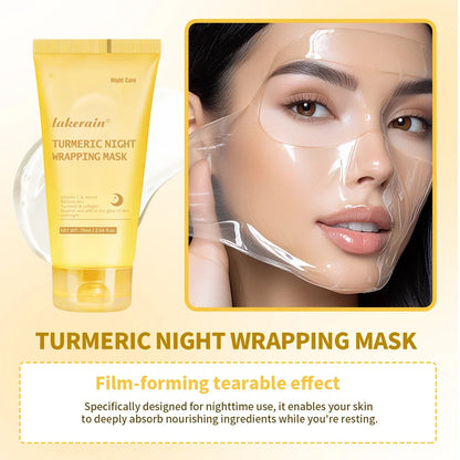 Kojic Acid Turmeric Overnight Wrapping Peel Off Mask