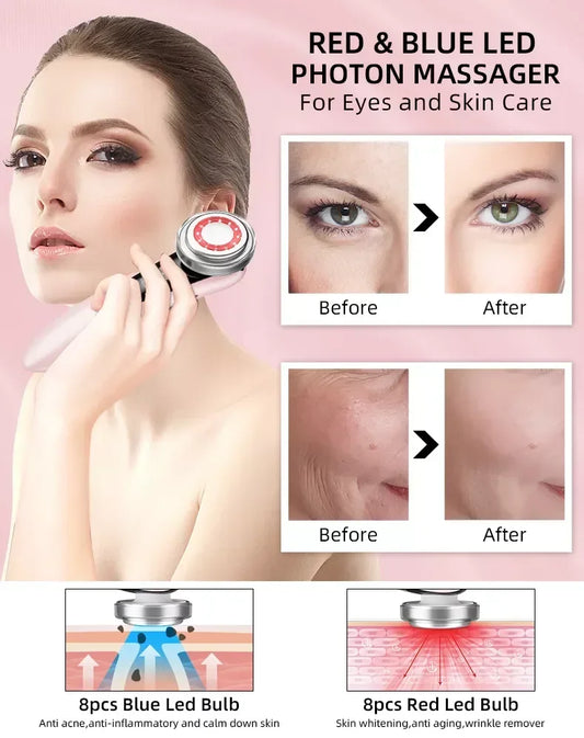 4-in-1 RF EMS Facial Massager