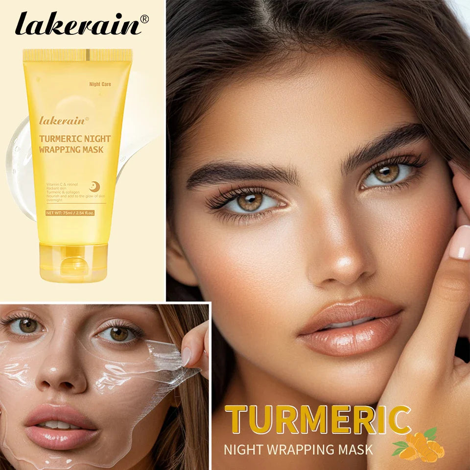 Kojic Acid Turmeric Overnight Wrapping Peel Off Mask