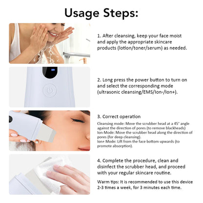 Ultrasonic Skin Scrubber