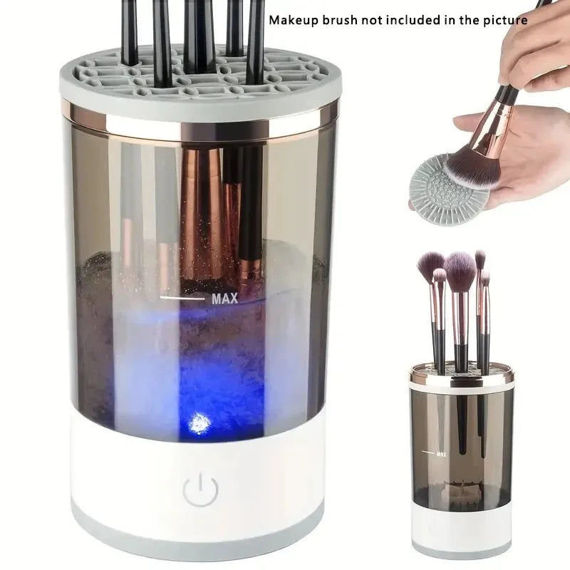 BlushBristle™ Electric Makeup Brush Cleaner