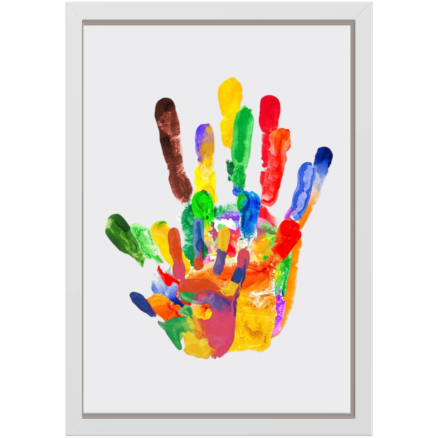 Happy Family Memory Handprint Gift