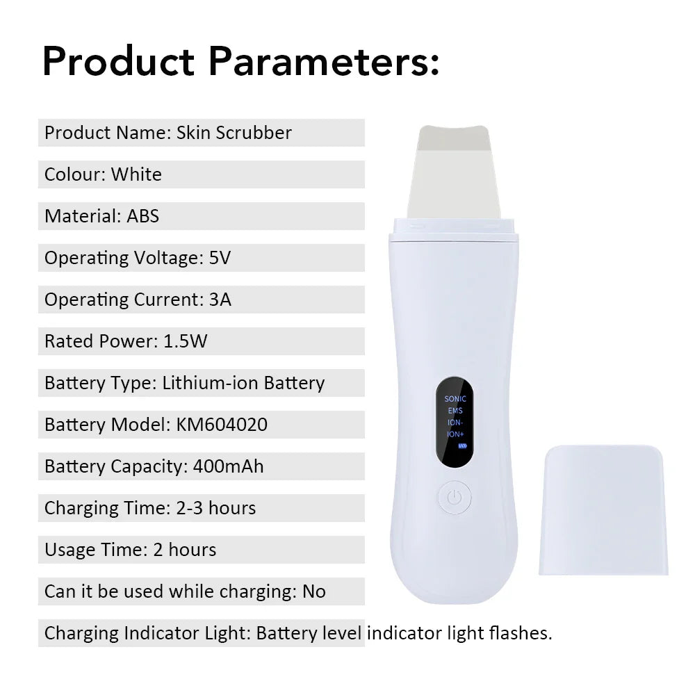 Ultrasonic Skin Scrubber