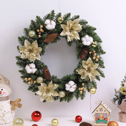 Welcome Christmas Door Wreaths