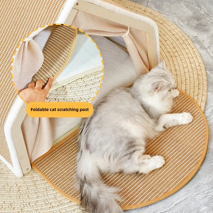 Soft Cozy Foldable Cat House