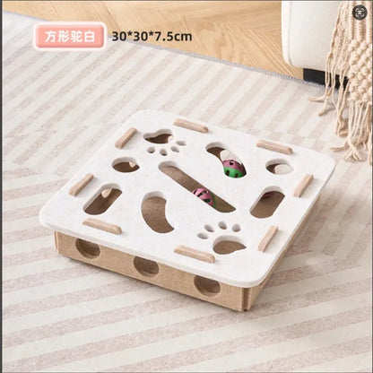 Interactive Felt Maze Toy for Your Cats