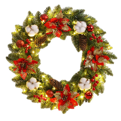Welcome Christmas Door Wreaths