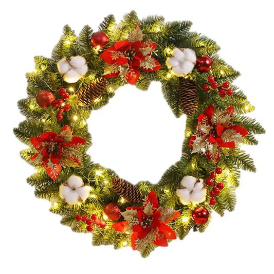 Welcome Christmas Door Wreaths