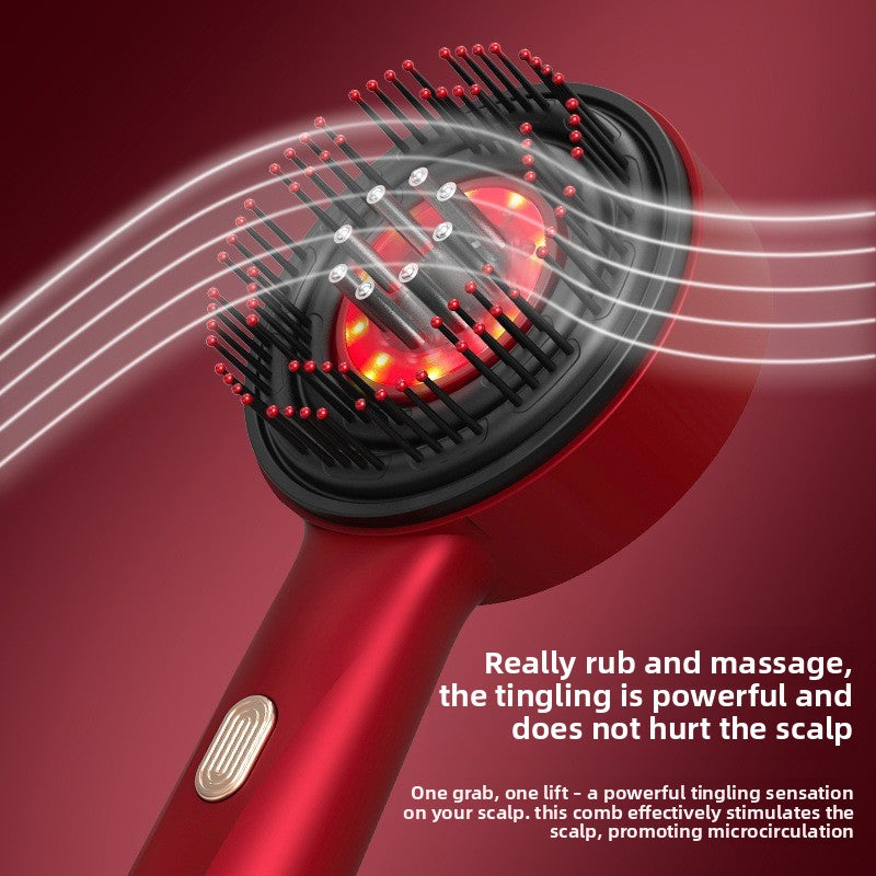 Electric Red Light Scalp Massager